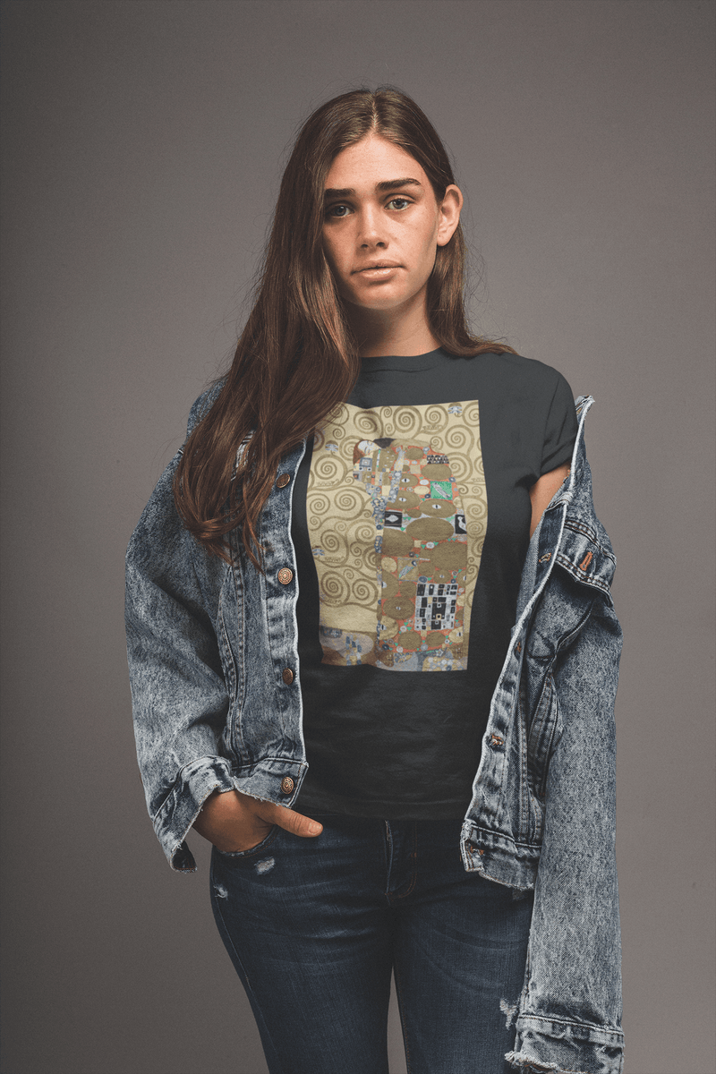 Gustav Klimt's Fulfilment T-shirt - StylinArt