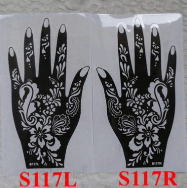Hollow Hand Henna Tattoo - StylinArt