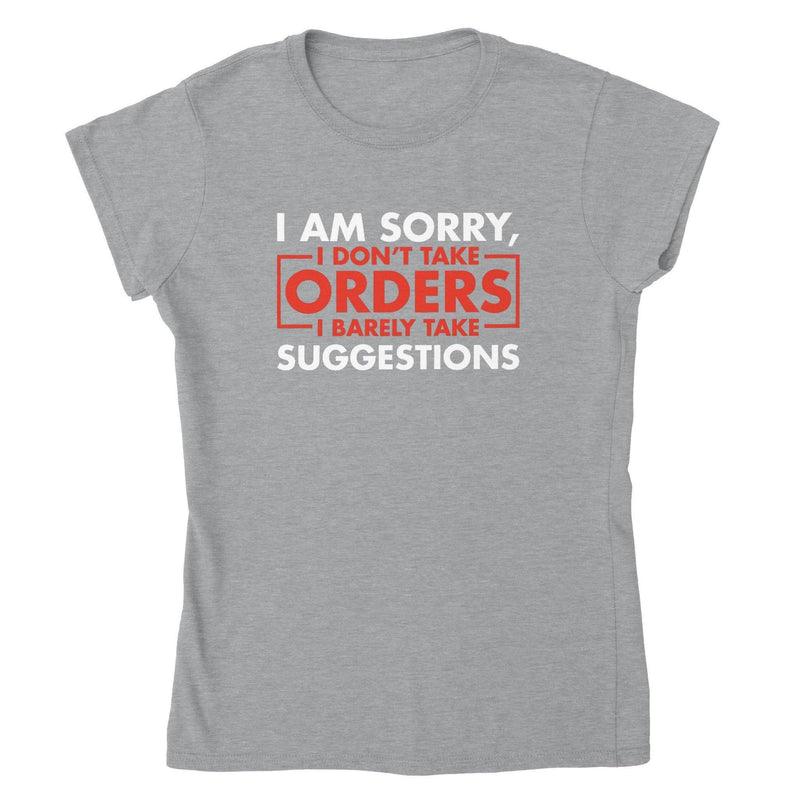 I AM SORRY T-shirt - StylinArt