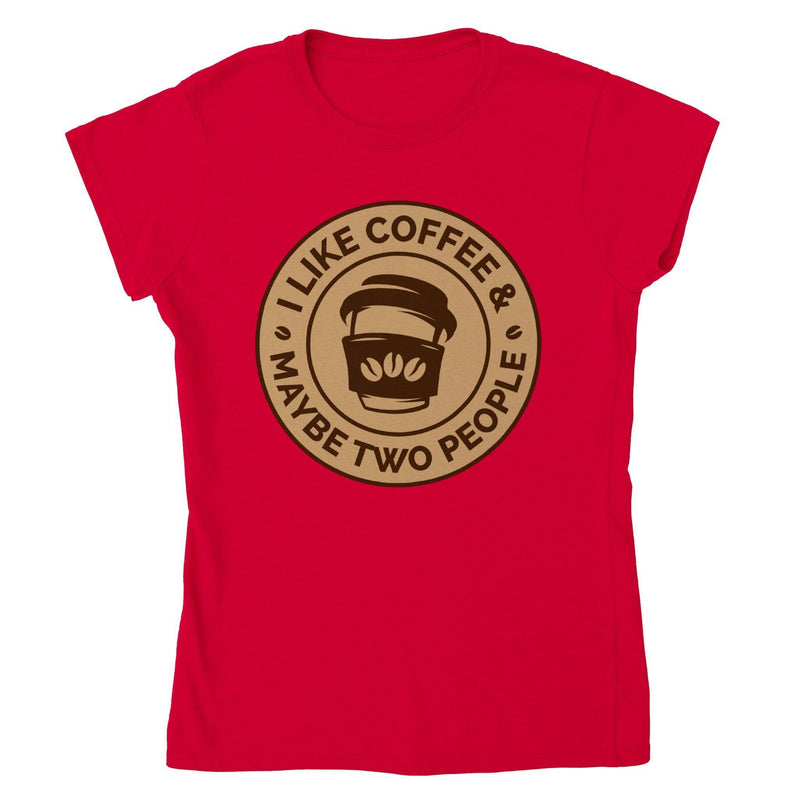 I LIKE COFFEE T-shirt - StylinArt