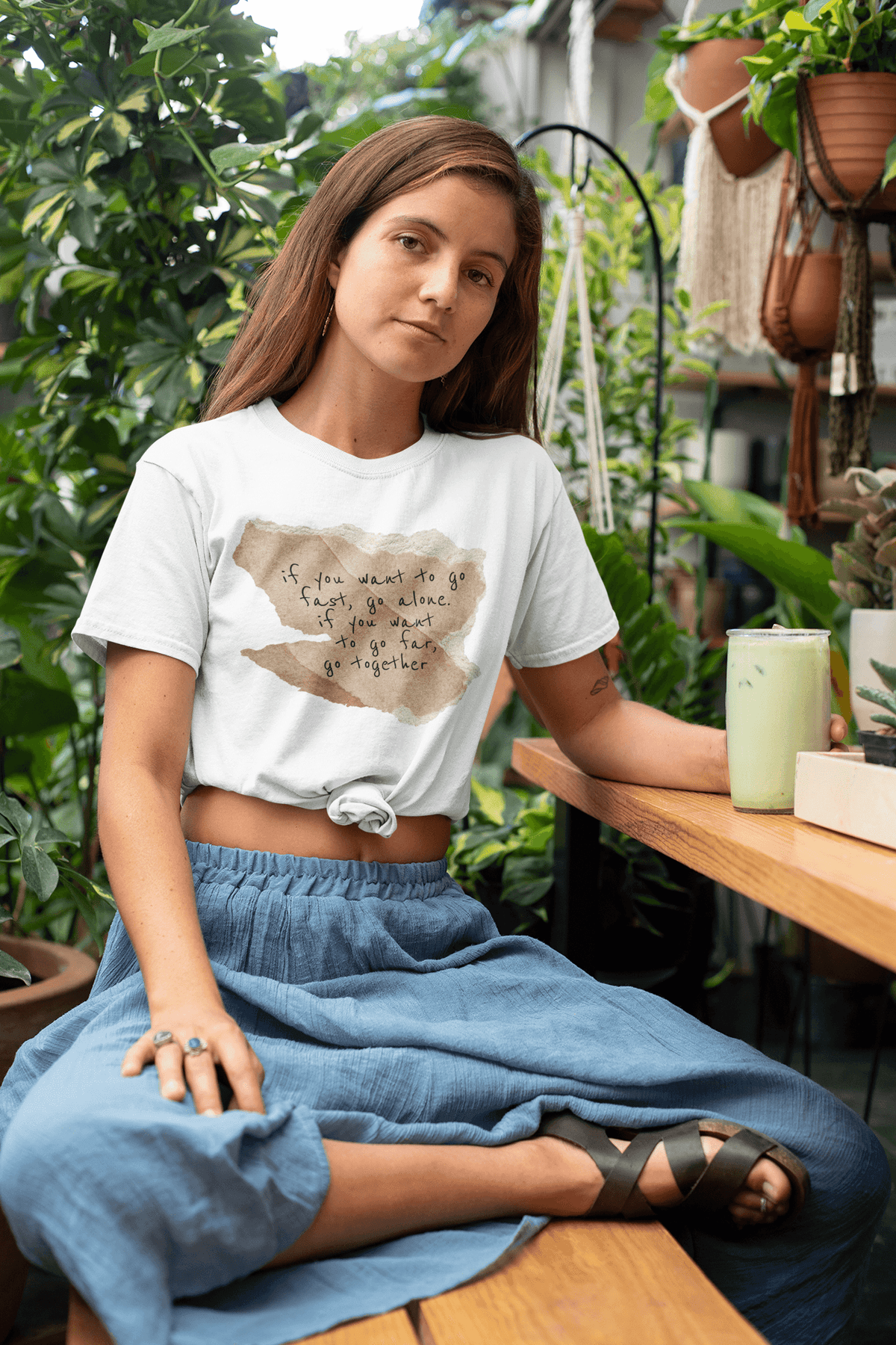 Inspirational Quote Womens T-shirt Tee - StylinArt