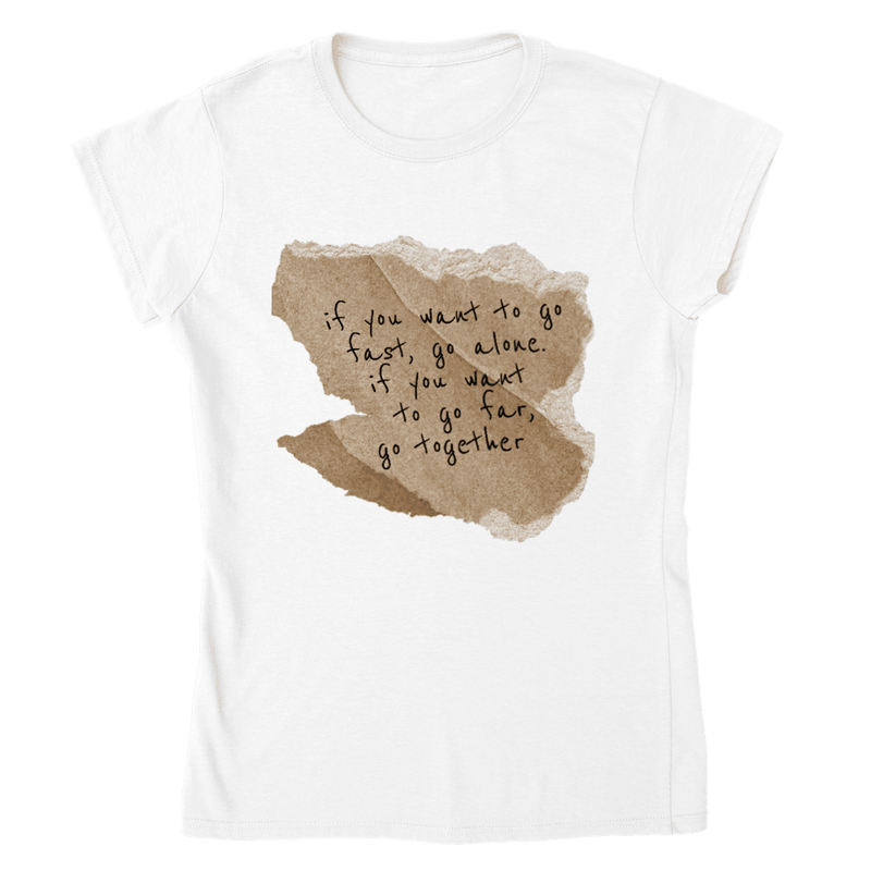 Inspirational Quote Womens T-shirt Tee - StylinArt