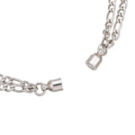 Love Paired Clasp Chain Bracelet - StylinArt