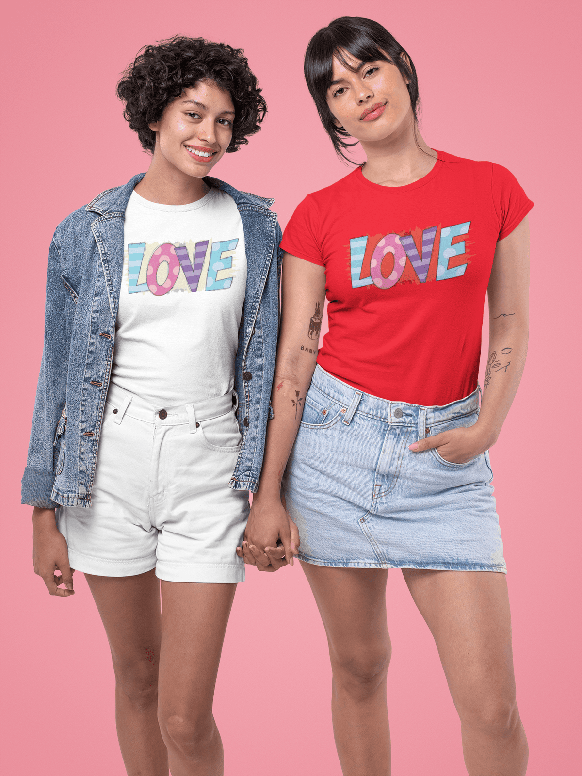 LOVE Valentine T-shirt - StylinArt