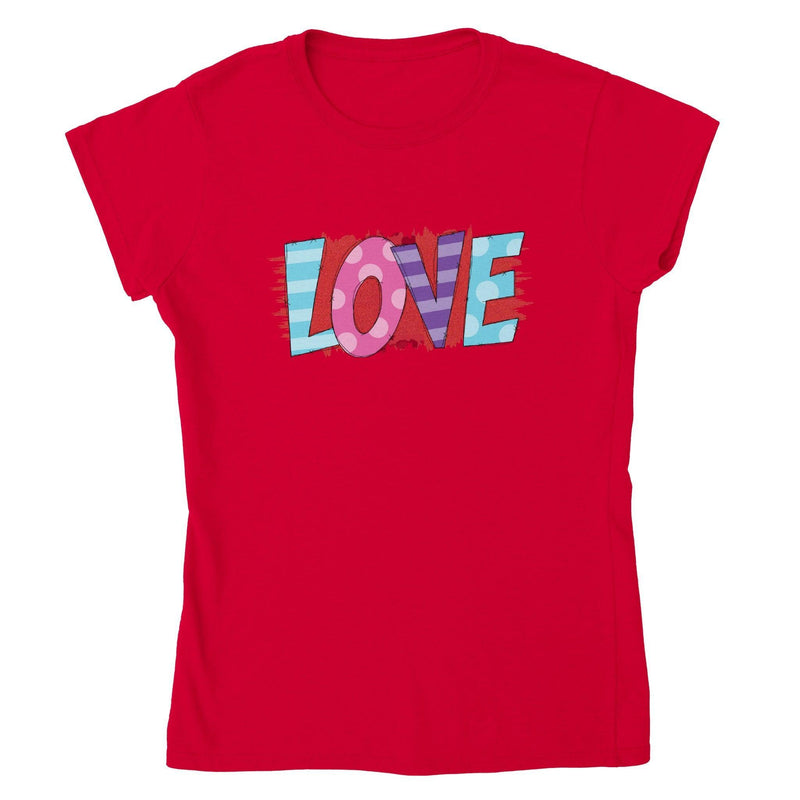 LOVE Valentine T-shirt - StylinArt
