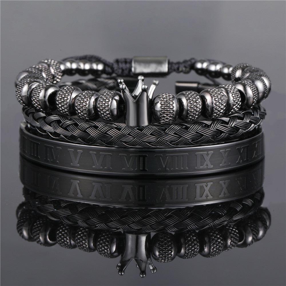 Stainless Steel Men Bracelet-Fashion Bracelets & Bangles-StylinArts