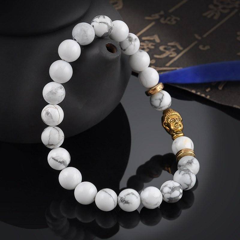 White Turquoise Bracelet - StylinArt