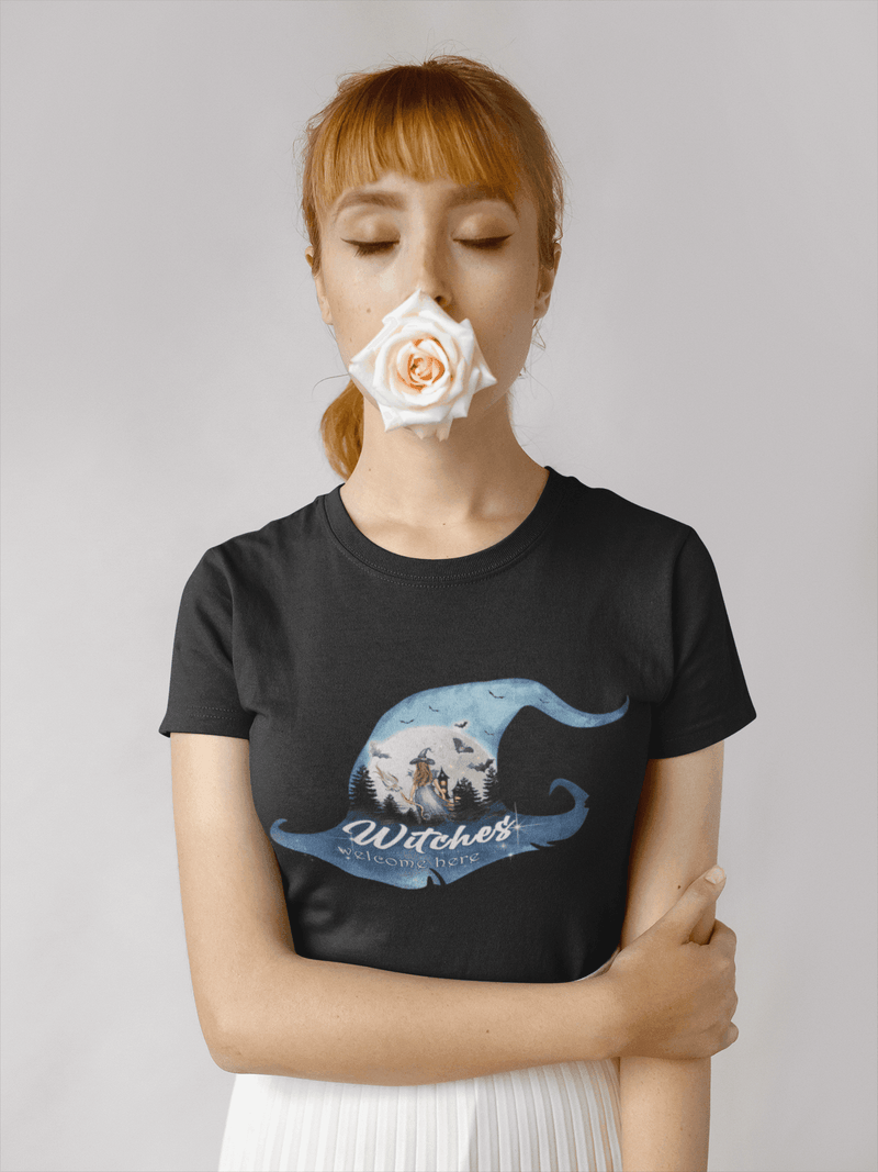 WITCHES WELCOME HERE T-shirt - StylinArt